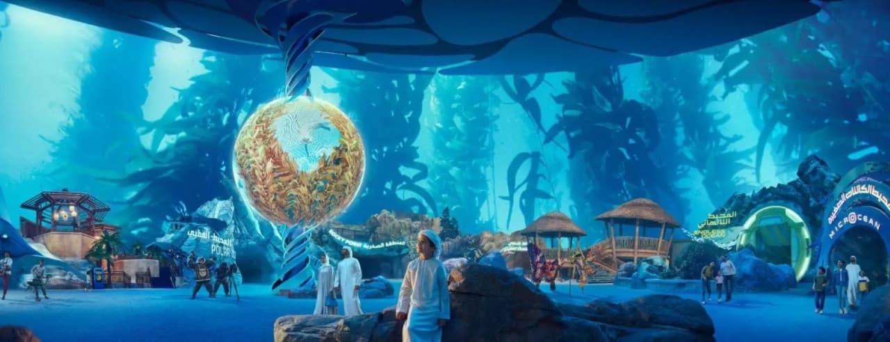 COMBO: Entradas para SeaWorld Abu Dhabi + Louvre Abu Dhabi - imagen principal