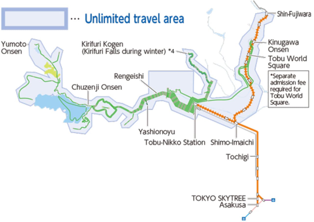 Nikko Pass All Area - image 10