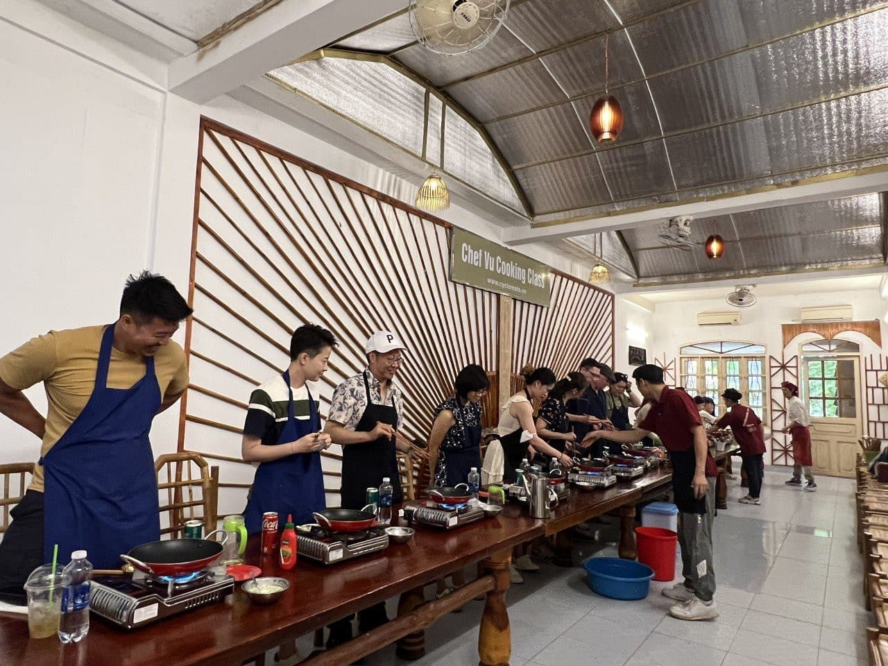 Chef Vu Cooking Class with Market Tour and Cyclo Ride - image 5
