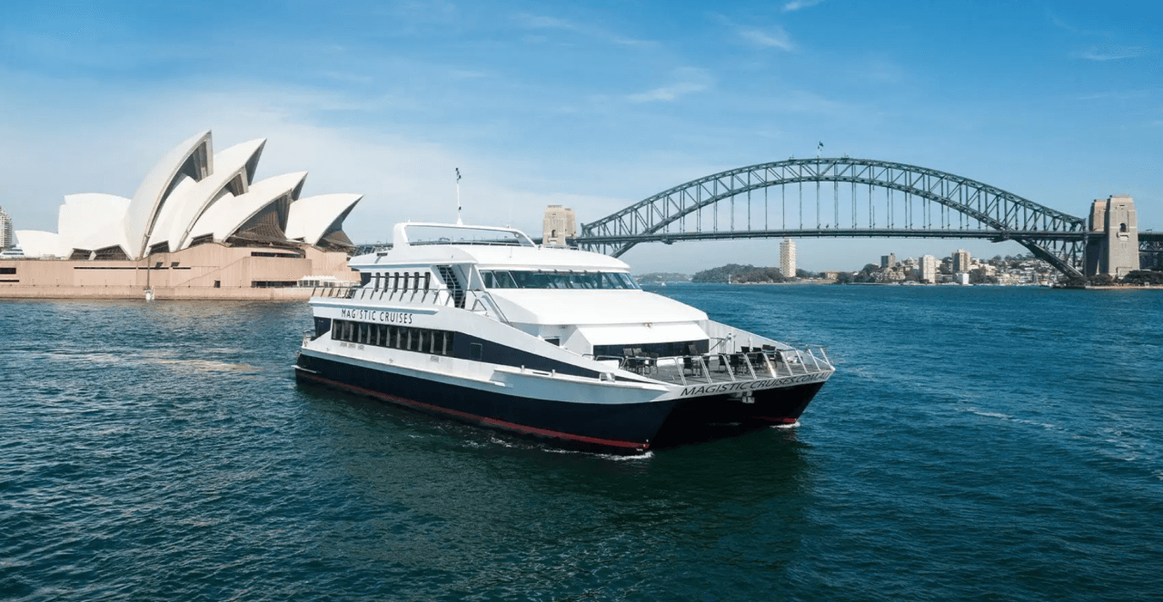 Sydney Harbour Buffet Lunch Cruise aboard Magistic Cruises from Darling Harbour - main image