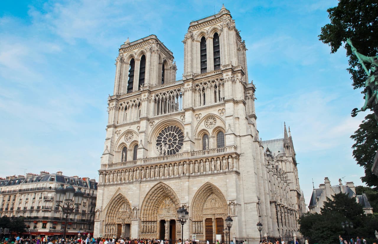Notre Dame Exterior Tour with English- or Spanish-Speaking Guide & Cathedral Entry - image 8