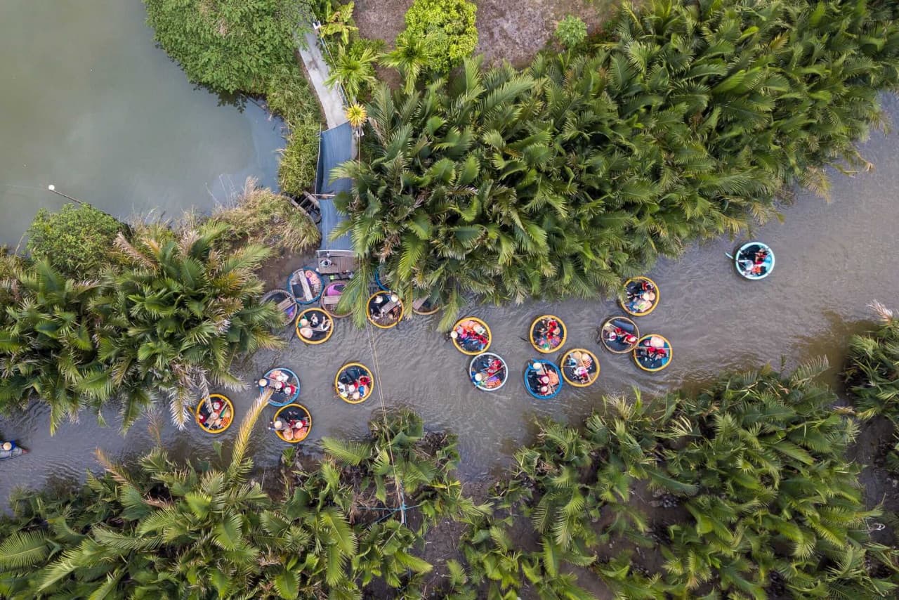 Hoi An Coconut Forest Basket Boat Ride - main image