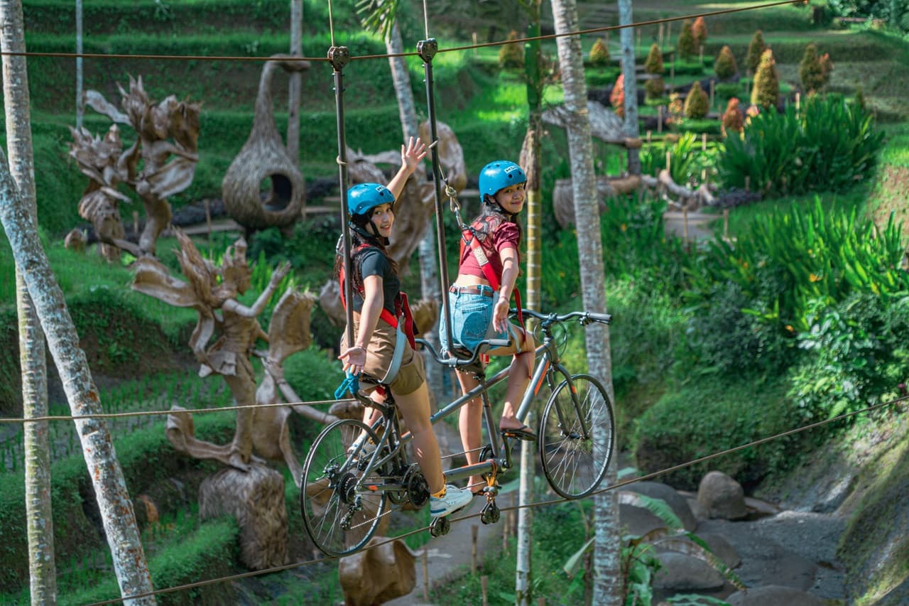 Alas Harum Bali: columpio, skybike y tirolesa - imagen 8