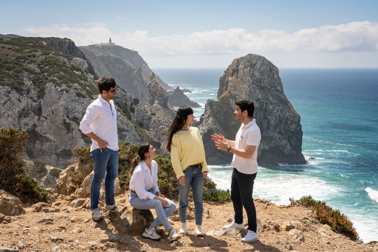 Sintra Half-Day Tour from Lisbon: Hiking at Cabo da Roca and Praia da Adraga - imagen principal
