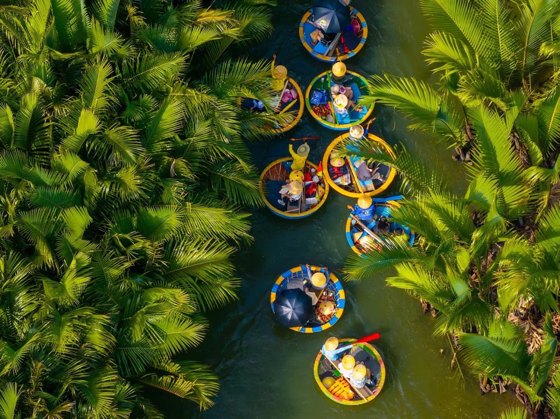Marble Mountain, Hoi An Ancient Town and Coconut Forest Basket Boat Ride Experience from Da Nang - image 3