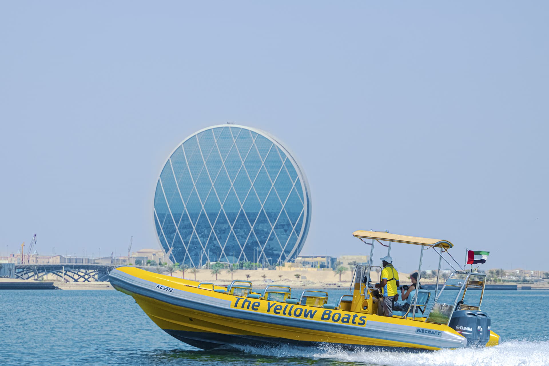 The Yellow Boats Abu Dhabi Speedboat Tour - imagen 2