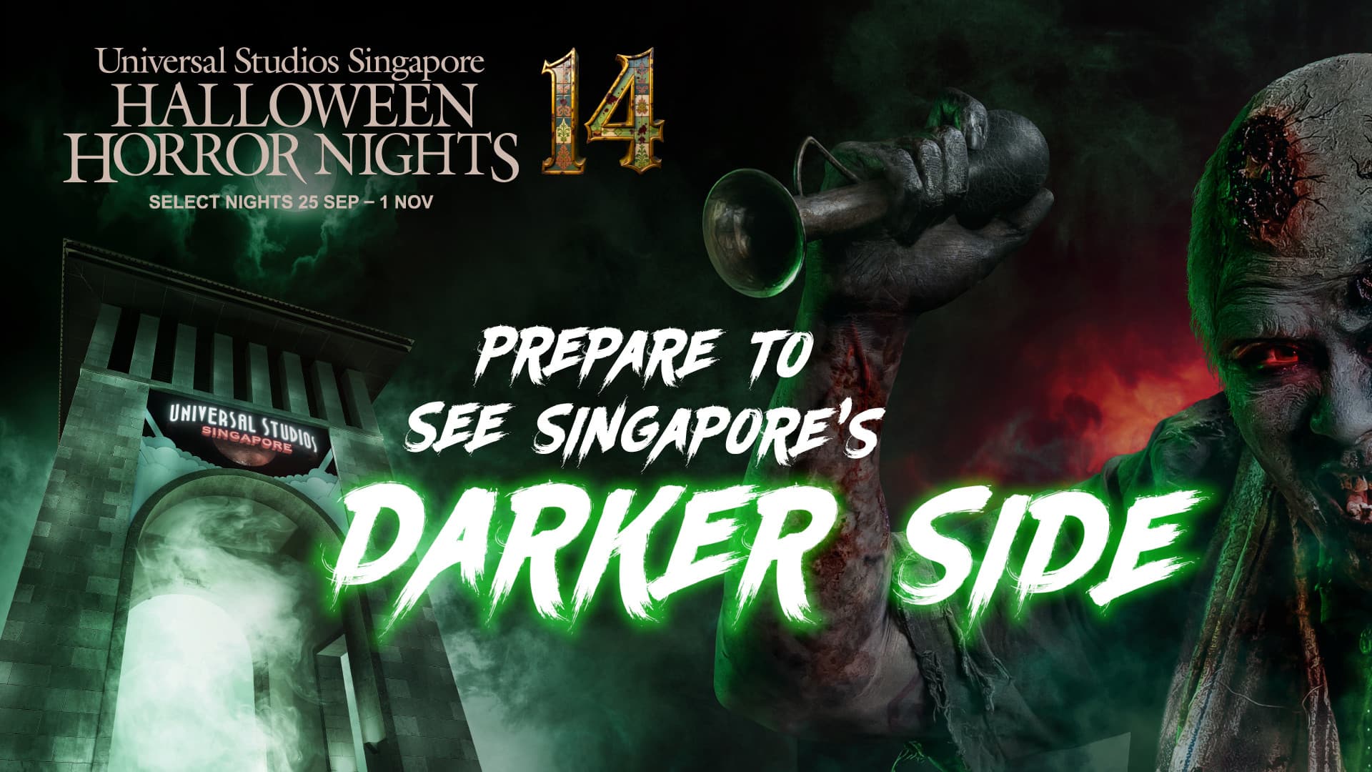 Universal Studios Singapore - Halloween Horror Nights 14 - main image