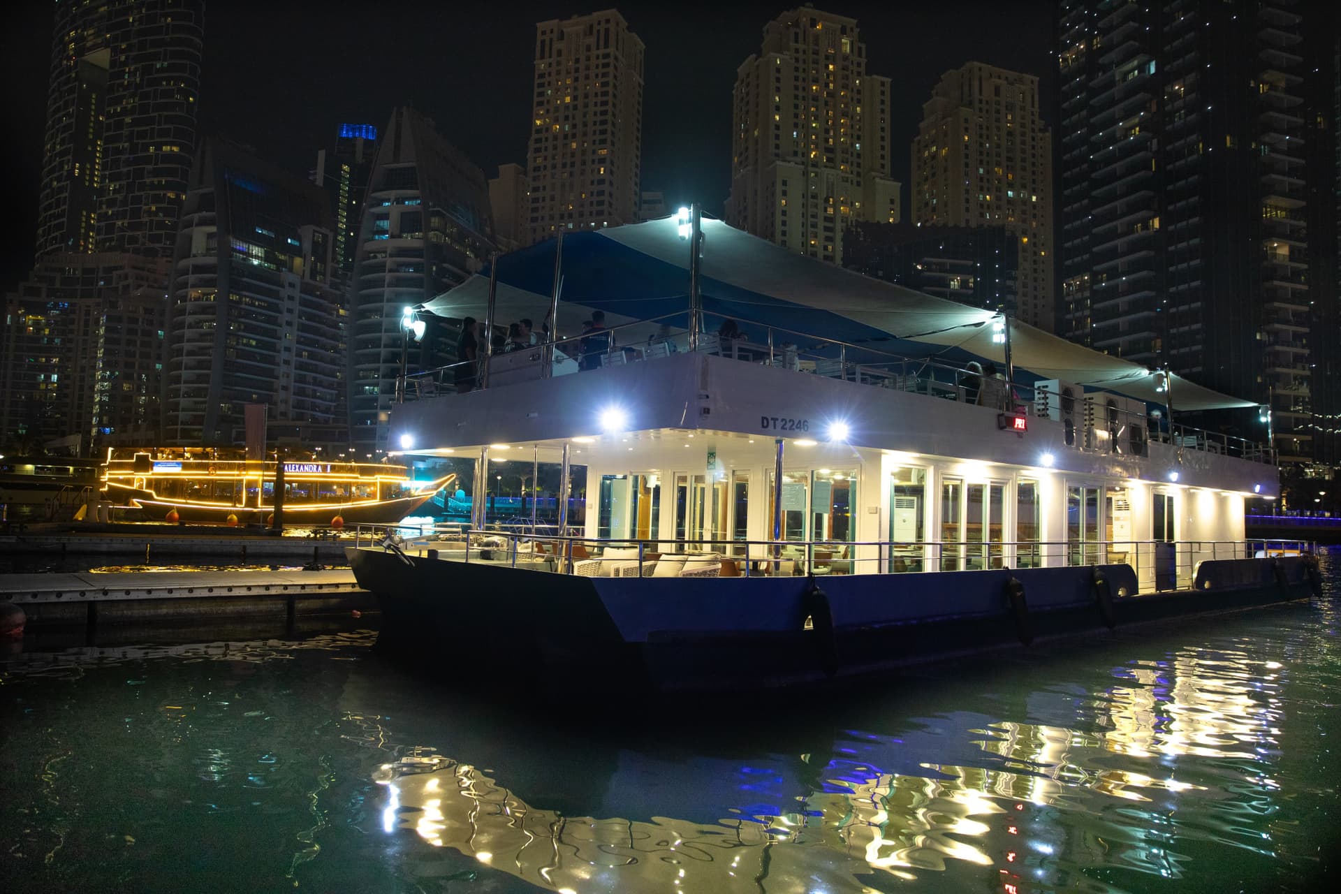 Alexandra Sea Lounge Dinner Cruise in Dubai Marina - main image