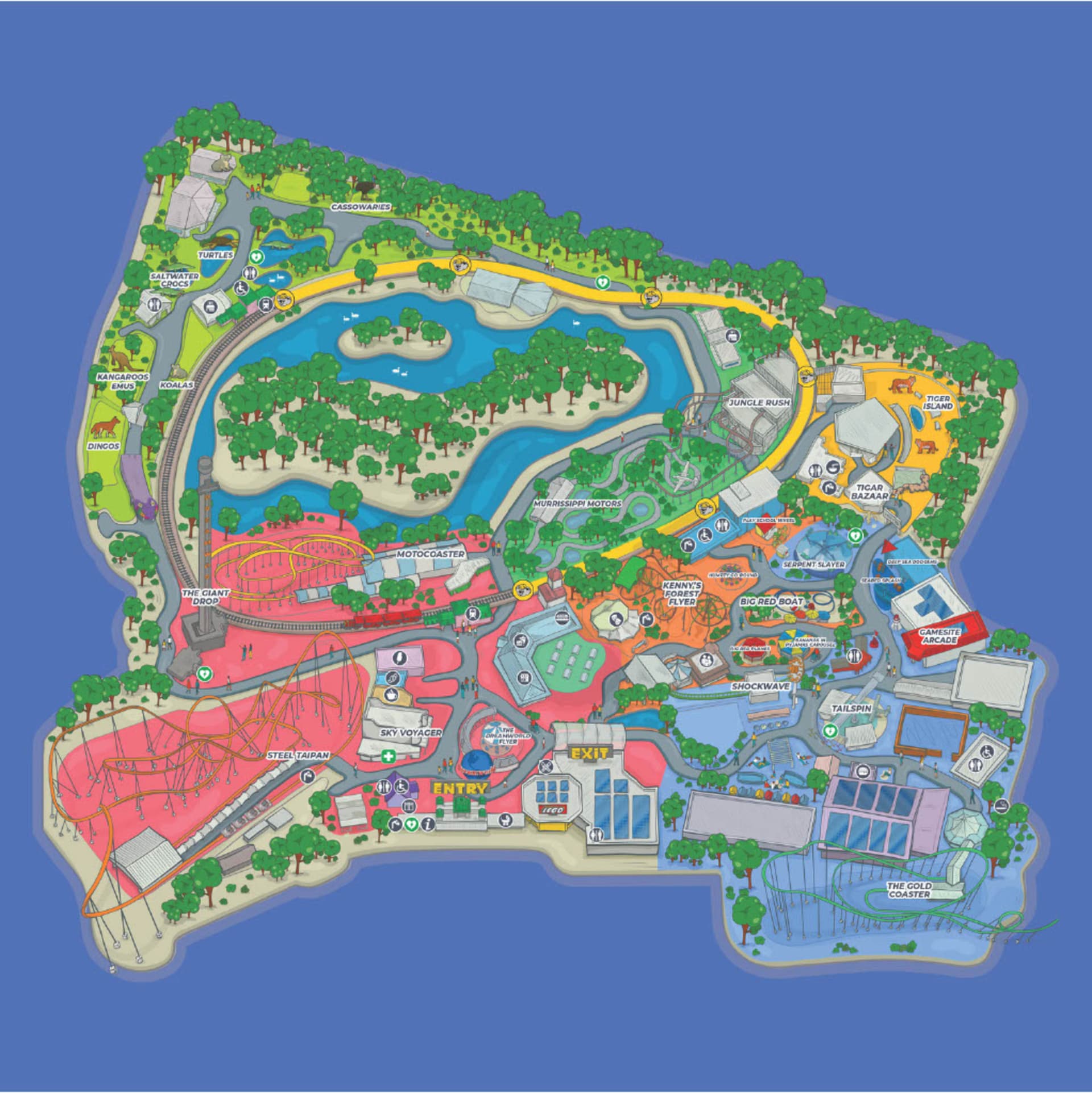Entrada a Dreamworld Gold Coast - imagen 6