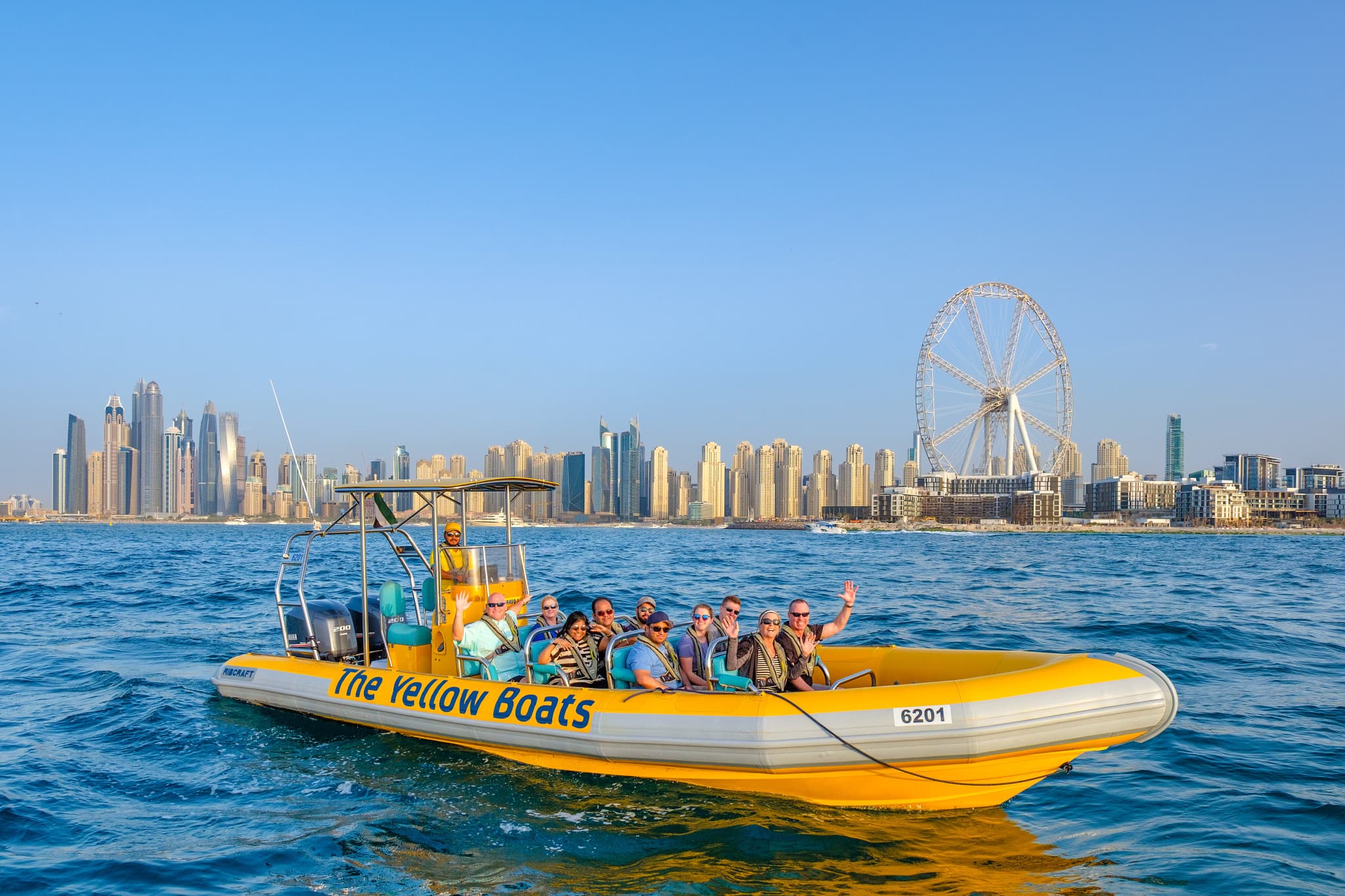 The Yellow Boats Dubai Speedboat Tour - image 3