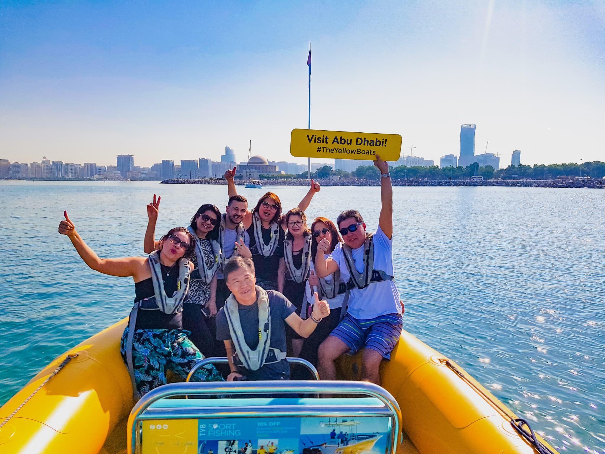The Yellow Boats Abu Dhabi Speedboat Tour - image 8