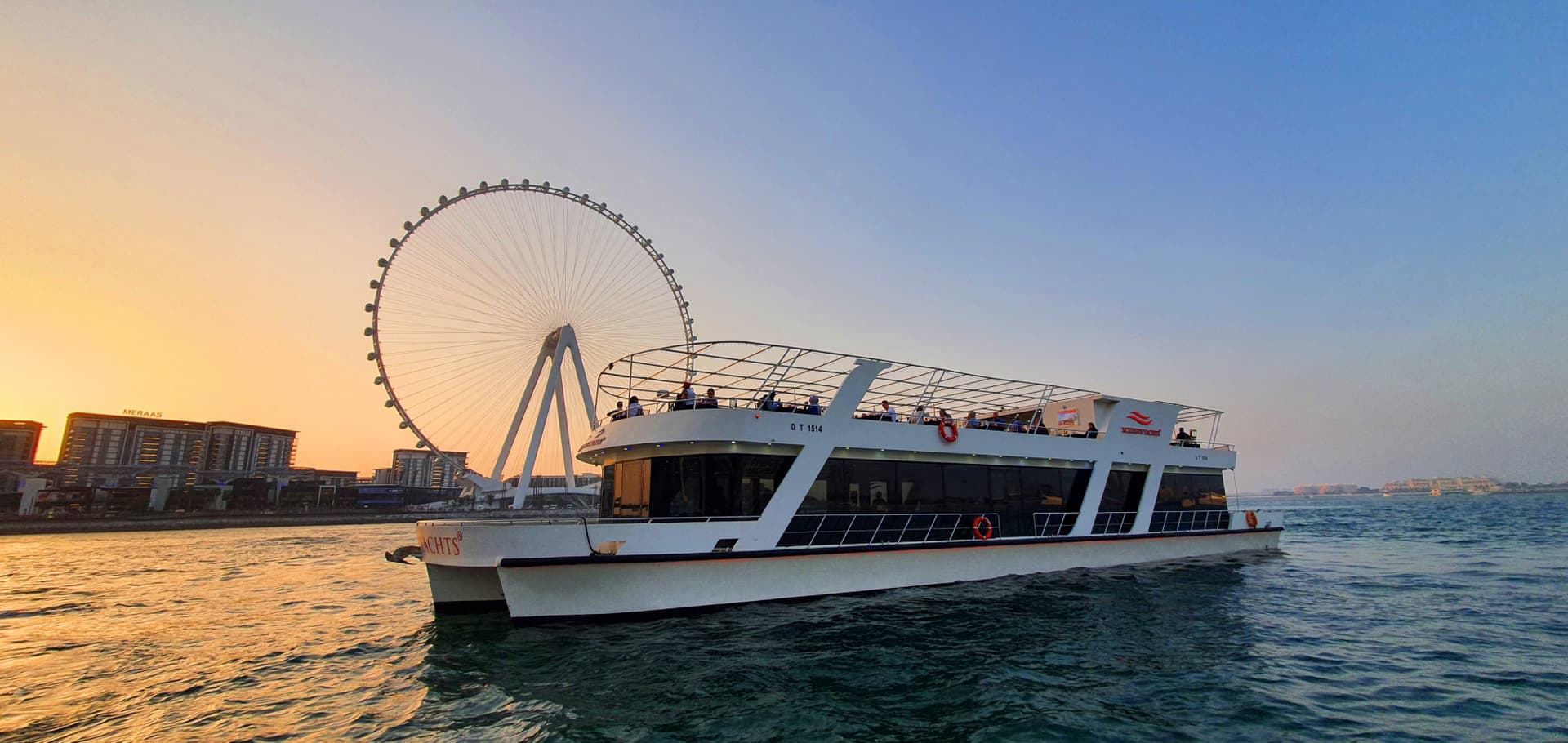 Crucero al atardecer o cena en Dubai Marina con música en vivo - imagen 3